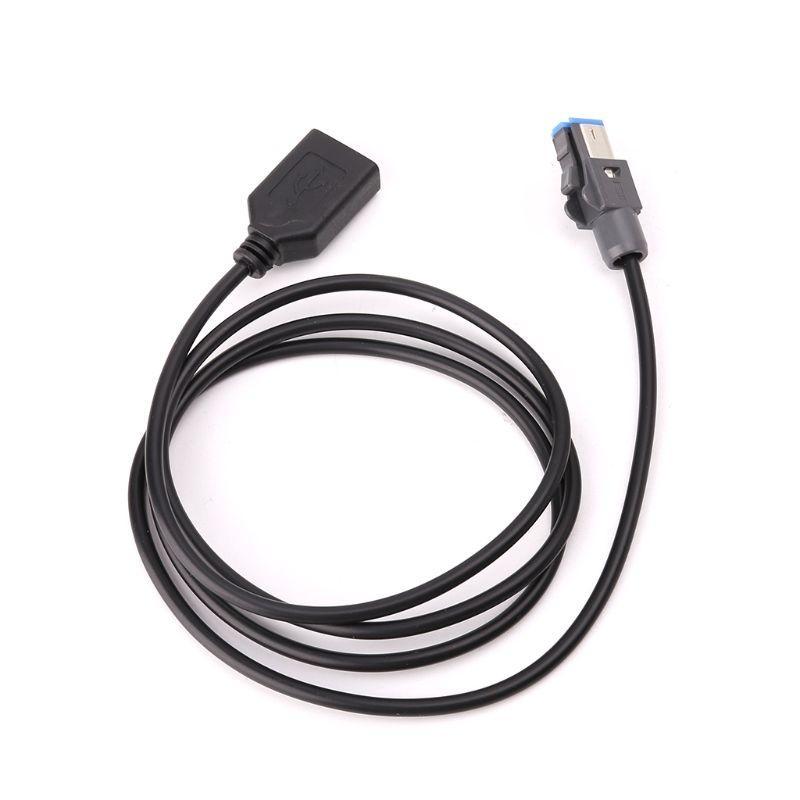 X7JF 4-pin Car USB Cable Adapter Extension Cord For Nissan Teana Qashqai o Rad