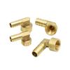 12/14/16/19mm Brass Hose Barb Connector Elbow 1/2 Male Female Thread Coupler Copper Water Oil and Air Pipe Fitting