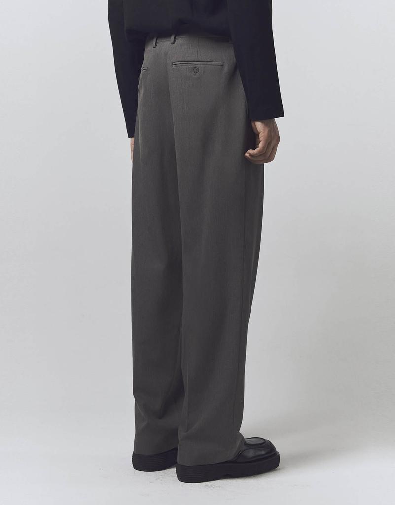 CONCEPTS1ONE Nylon Hidden Elastic Waist Semi-Wide Fit Slacks 10115503/115503 [2 Colors]