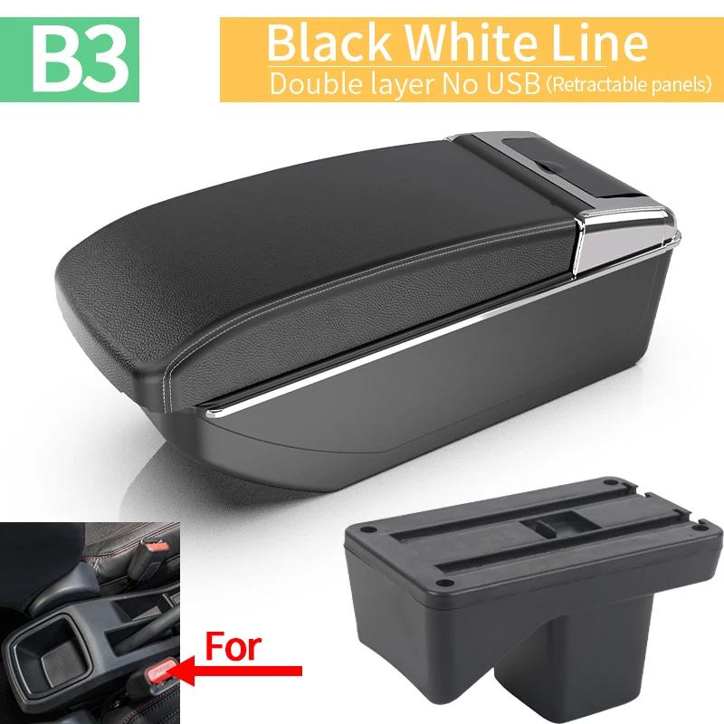 

For Perodua Axia Toyota Agya Toyota Wigo car armrest center console interior modification storage box 2023/2024 car usb accessor