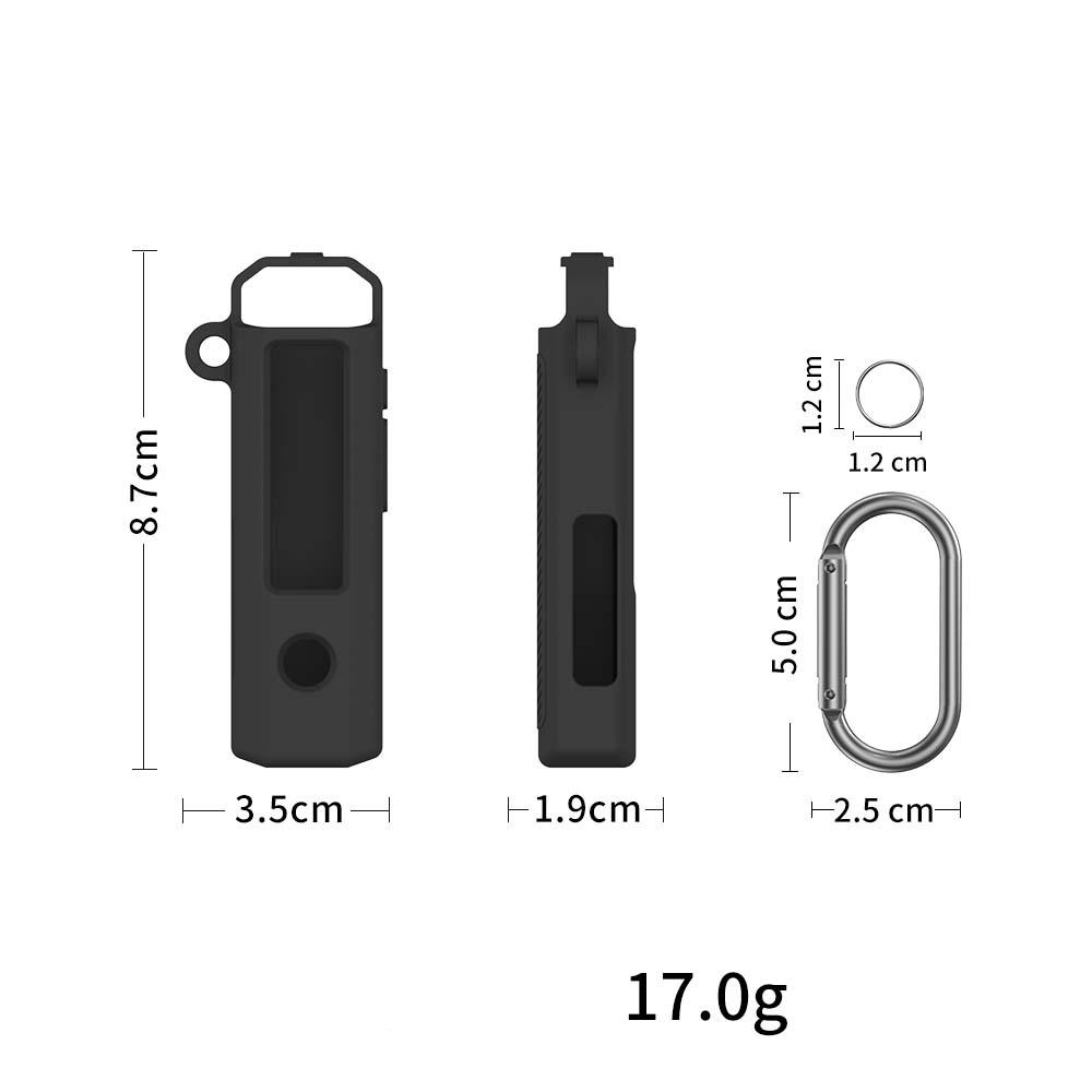 For Fiio Snowsky Echo Nano MP3 Player Silicone Protective Case, MP3 Protective Cover—Shock-Resistant and Wear-Resistant