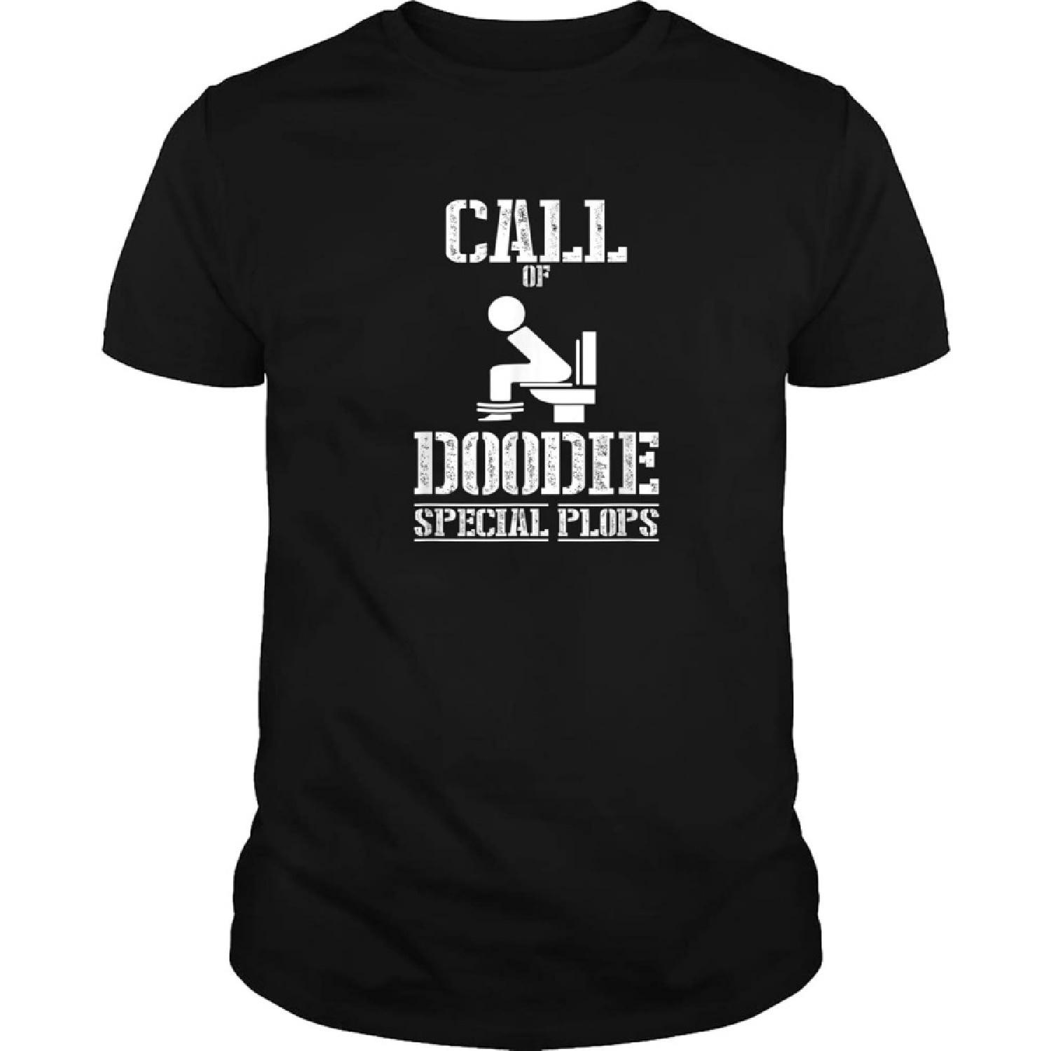 Футболка Call of Doodie Special Plops Duty Tee Черная S чёрный