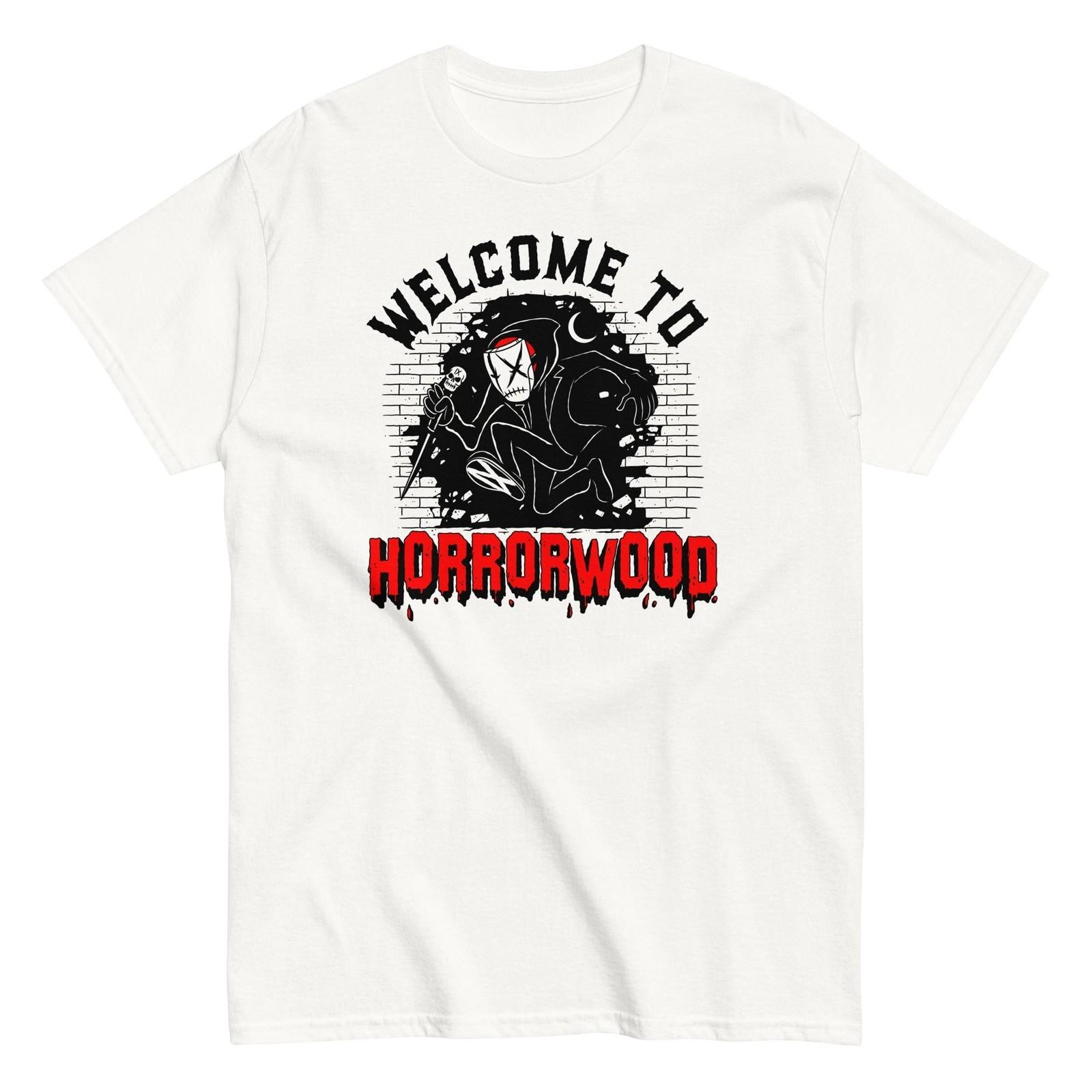 MerchMoment Ice Nine Kills Welcome to Horrorwood T-Shirt T-Shirt White New S