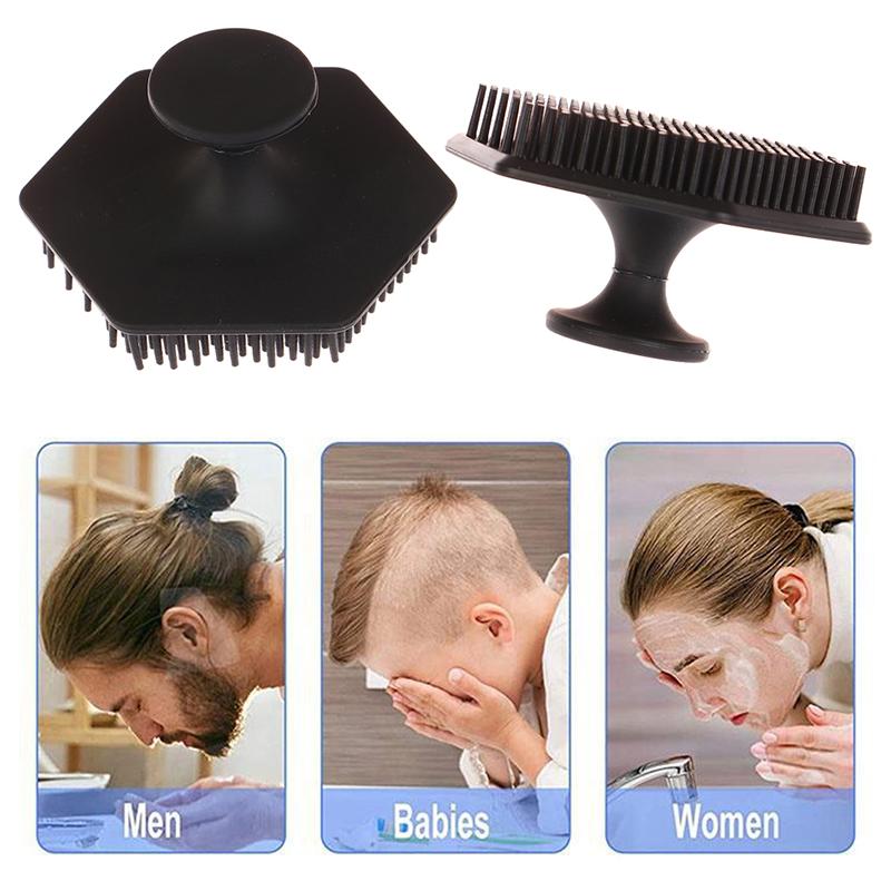 Men Facial Cleansing Scrubber Silicone Massage Face Scrub Brush Skin Care Tool