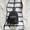 Mini neck bag men's and women's trendy backpack hanging bag messenger bag outdoor portable small backpack mini change earphone bag