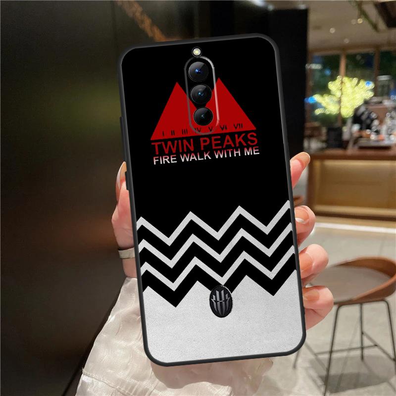 Fire Walk With Me Twin Peaks Case For ZTE Nubia Red Magic 8 8S 9 9S 10 10S 11 Pro Plus 6 7 6S 7S For RedMagic 10 Air Cover