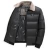 Winter Parkas Men Thicken Casual Outwear Slim Fit Outwear Waterproof Warm Stand Collar Outwear Coat