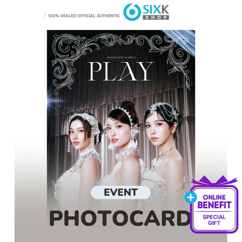 [Pre-order] MISAMO – [PLAY] Japan 1st Album LIMITED EDITION A (Online Benefit)