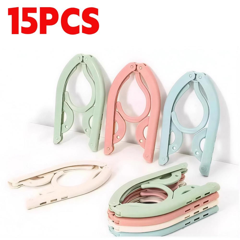 Retractable Portable Travel Hanger Multifunctional Plastic Rack Drying Rack Pin Trousers Hanging Tool Storage Rack