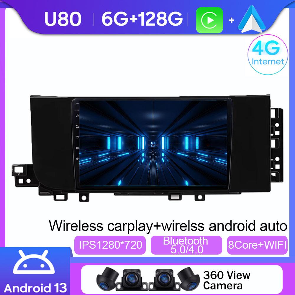 Android 13 For Hyundai Creta 2 IX25 2024 5G  WIFI Multimedia Player GPS Navigation No 2Din Auto Radio High-Performance CPU DVD