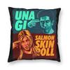 Unagi Salmon Skin Roll Friends Tv Throw Pillow Cover Polyester Cushions for Sofa Creative Cushion Covers