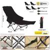 Portable Folding Office, Camping, and Beach Recliner Chair