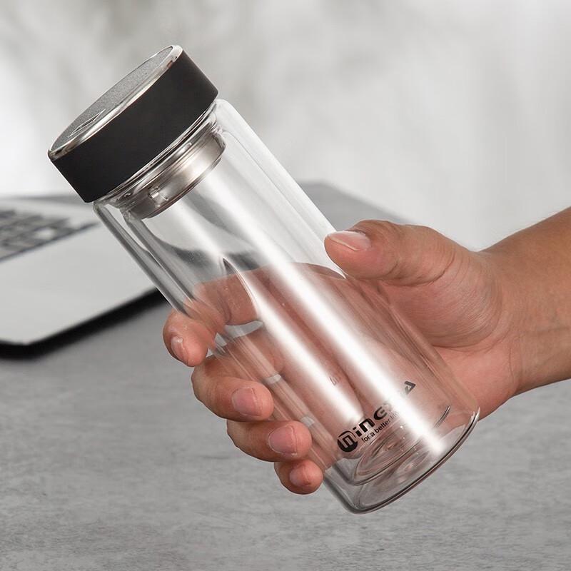Mingxia Double-Layer Glass Cup