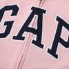 GAP Girls' Logo Terry Loose Hooded Sweatshirt