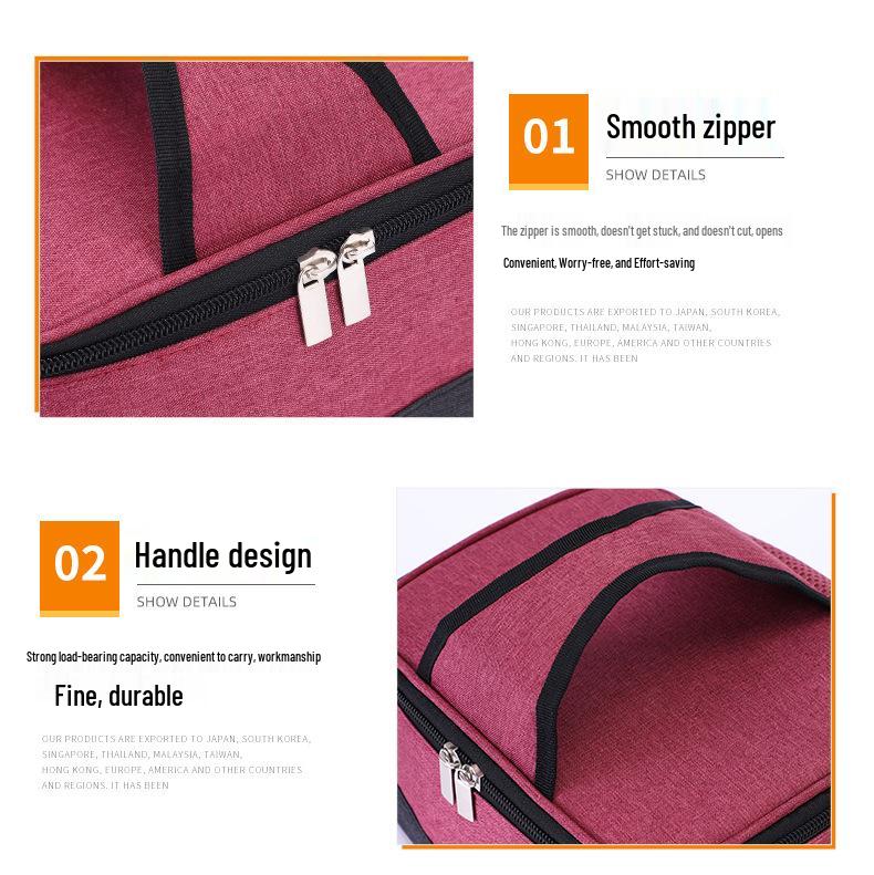 Portable USB Electric Heating Lunch Bag - Insulated and Temperature Controlled for Hot and Cold Preservation