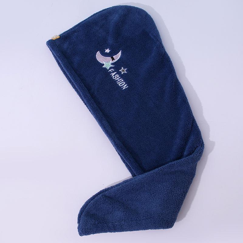 Microfiber Coral Fleece Quick-Dry Hair Wrap Towel