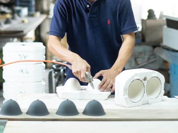 Minoru Kubota Pottery Kyuemon Ceramic Filter with Manual Mini Booklet (Ceramic Filter Only)