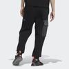 Adidas Originals Trefoil Colorblock Pocket Logo Joggers Men Bottoms Black IC8147