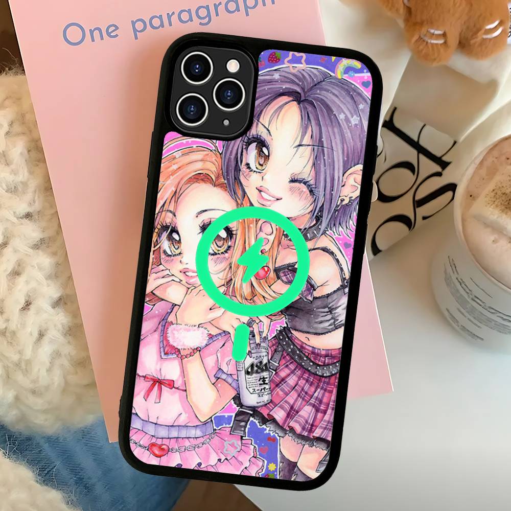 Anime Sugar Sugar Rune For Magnetic Phone Case For IPhone 17 16 15 14 13 12 11 Plus Pro Max PC+TPU Cover