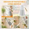 1.2L Electric Spray Bottle 2 Spray Modes Garden Sprayer with 180° Rotatable Long Nozzle Plant Water Sprayer Garden Accessories