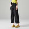 SOFSIL Women's High-Waist Textured Straight Leg Cropped Pants
