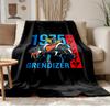 goldorak Soft and comfortable flannel Suitable for sofas living rooms outdoor camping travel and also makes a great anniversary gif