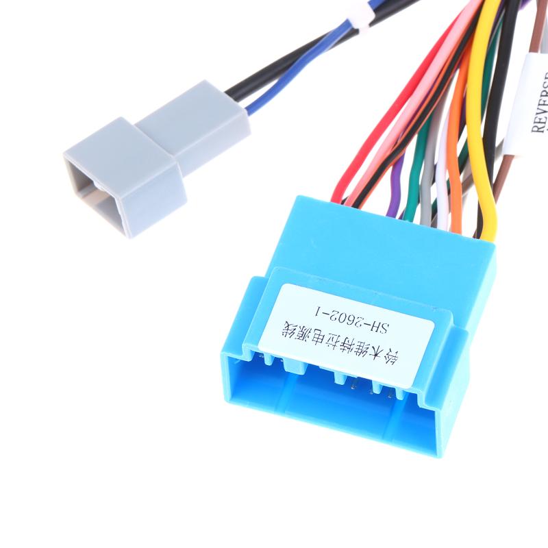 Radio Wiring Harness, 16 Pin To 20Pin Connector Cable Adapter, For Grand Vitara, Crv Accord Civic, Mdx Rdx