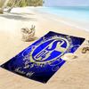 FC Schalke 04 Beach Towel, Large Soft Quick Dry Towel for Beach Camping Swimming