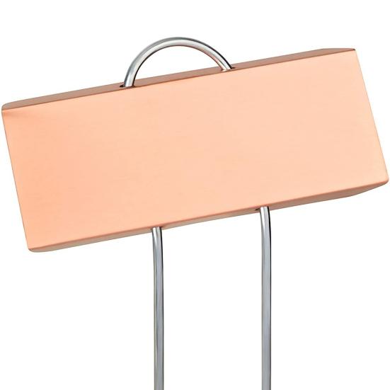 24 stk Rustfritt Stål Skiltmarkører Plantenavnskilt Etiketter Merkelapper Hageverktøy