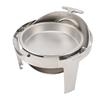 Chafing Dish Buffet Set Stainless Steel Buffet Chafer 6L Buffet Catering Food Warmer Alcohol Heating Visible Glass Lid