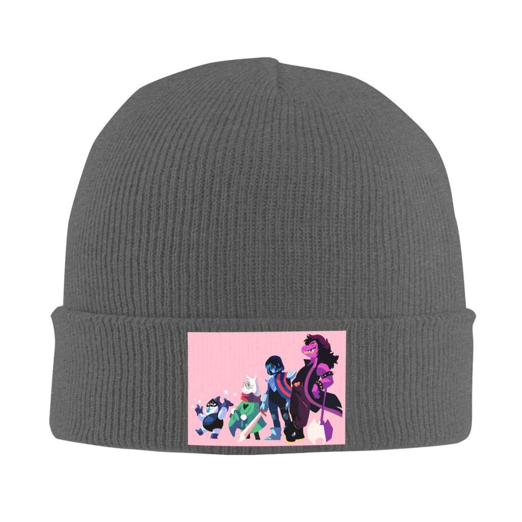 Game Deltarune Kris Ralsei Susie Warm Knitted Cap Hip Hop Bonnet Hat Autumn Winter Outdoor Beanies Hats for Men Women Adult