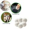 30-Pack Wool Dryer Balls Handmade Drying Balls Dryer Reusable Natural Fabric Softener Reduce Wrinkles and Decrease Drying Time