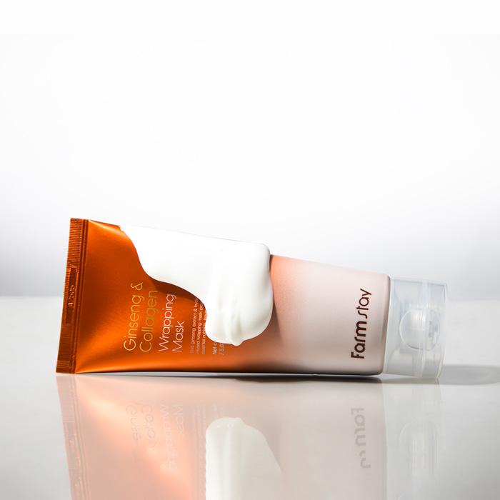 [Farmstay] Masque Enveloppant Ginseng & Collagène 150ml