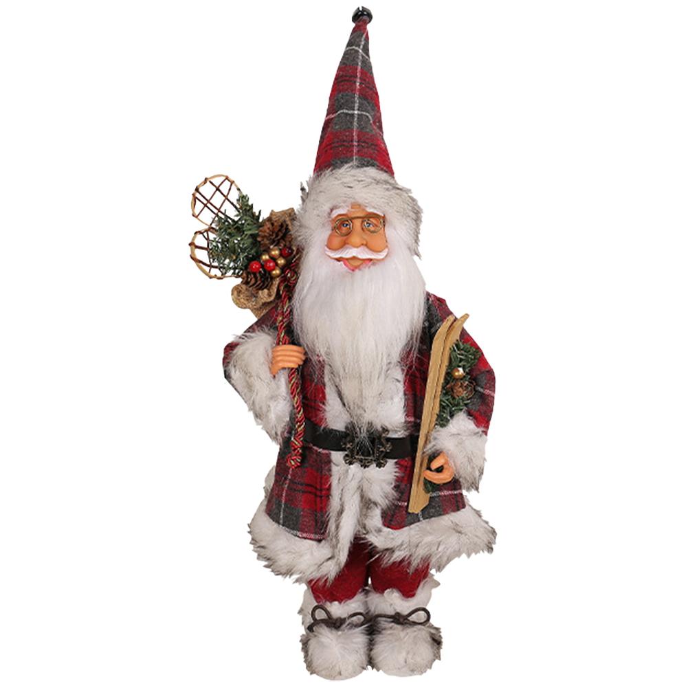 Christmas Mini Santa Claus Toy Festival Theme Cartoon Santa Claus Statue Creative Home Holiday Decoration
