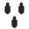 Toslink Male To Mini 3.5mm Toslink Female Optical Fiber Adapter No Signal Loss Optic Adapter Audio Connector Accessories