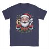 Men's T-Shirts Santa Christmas 67 Xmas Awesome Short Sleeve Round Collar Comfortable Casual Cotton T-Shirt
