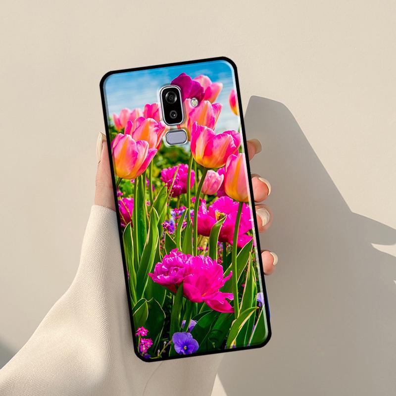 

Весняні тюльпани квітка чохол для Samsung Galaxy J1 J3 J7 J5 2016 A3 A5 2017 J8 A7 A9 J4 J6 A6 A8 Plus 2018 J6 2018 - J600