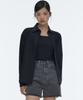 MUSINSA STANDARD WOMAN Wrinkle-Free Shirt [Black]
