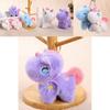 Unicorn Plush Toy Keychain Animal Figurine Soft Stuffed Doll For Girls Gifts