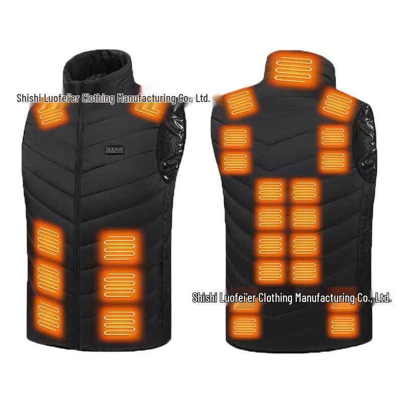 Men's USB Electric Heated Vest for Autumn and Winter