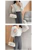 Women's Fashion Versatile French Underarm Bag - High-End, Simple, Niche Design, Hand-Held, Single Shoulder Handbag.