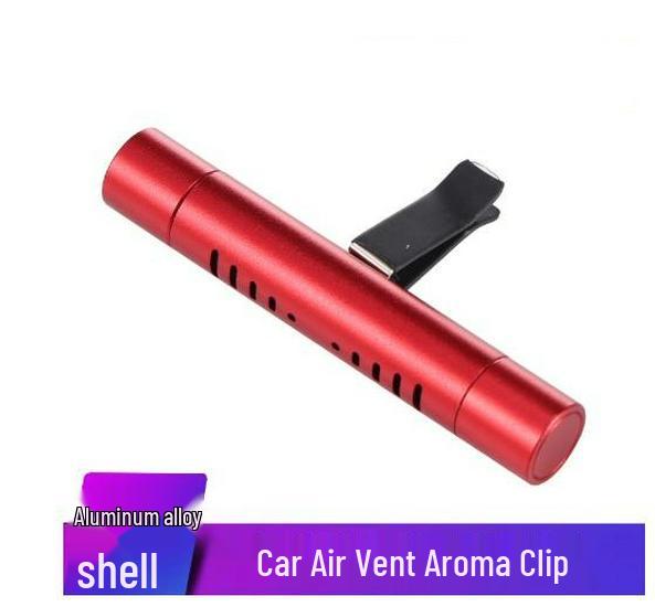 Car Air Conditioning Vent Clip Air Freshener - Long-Lasting Light Scent Deodorizing Balm