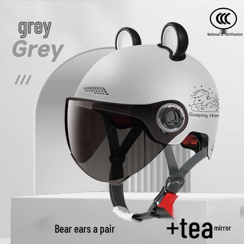 JINGRX All-Season 3C Certified Motorcycle & Electric Vehicle Helmet