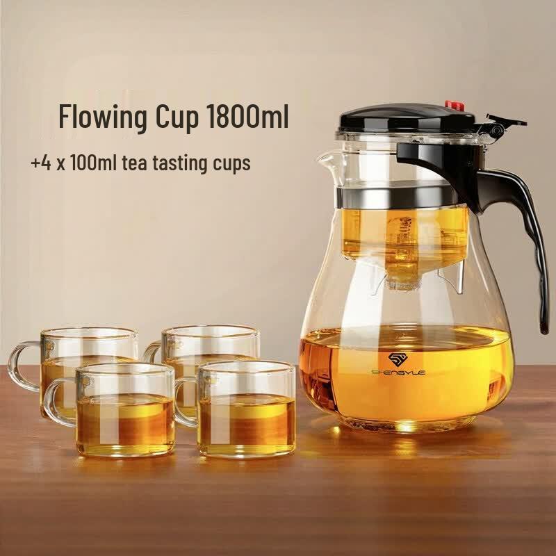Youluo Glass Tea Infuser Teapot