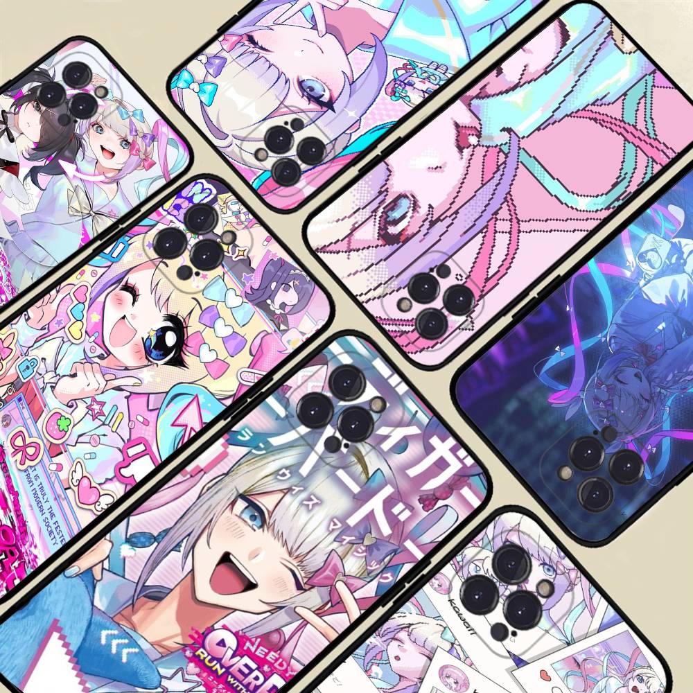 Needy Girl Overdose Game Phone Case For IPhone 17 Air 16 15 14 Plus 13 12 Mini 11 Pro Max Black Cover