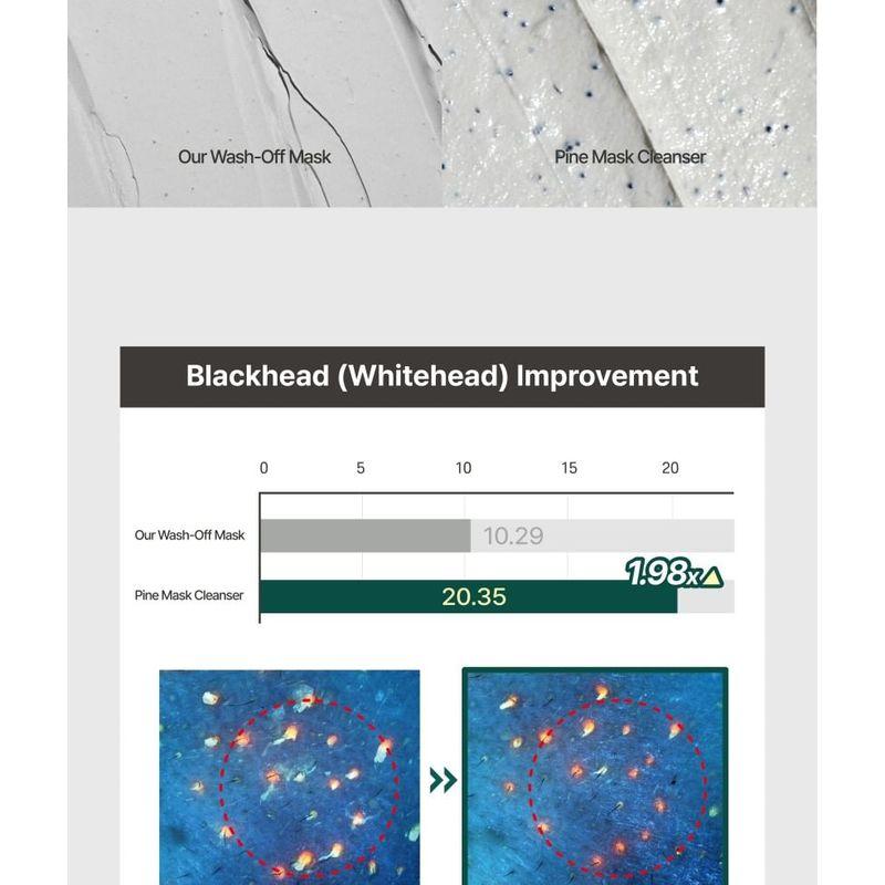 ROUND LAB - Pine Cica Deep Pore Clay Mask Cleanser