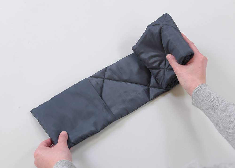 Pax Aura Ganban Healthy Winter Extreme Free Size [Fuji Sales] Scarf, Gray,