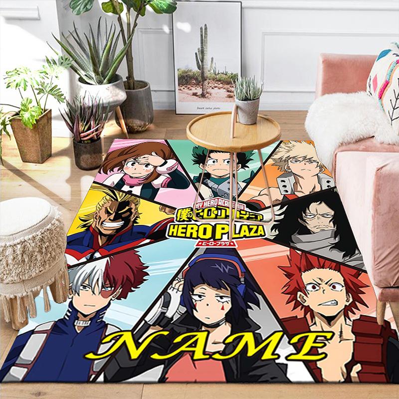 Custom 1Pc Hero Plaza Adventure Rug Office Carpet Indoor Outdoor Entrance Doormat Nonslip Soft And Comfortable Living Room D2915121