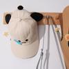 Runny Nose Dog Baseball Cap Korean Style Peaked Cap Casual Cartoon Sun Hat  Men