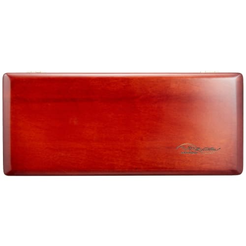 Vivace Wooden Reed Case for Clarinet and Alto Saxophone, Pack of 10, Brown